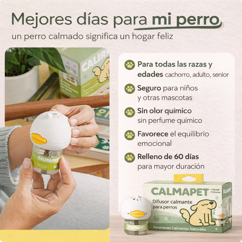 Calmante Natural para la Ansiedad de tu Mascota